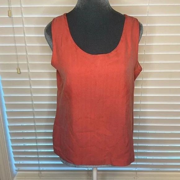 Bamboo Traders 100% Silk Tank Top - Picture 8 of 9